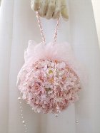 桜の和装ボールブーケ