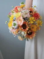 ayu3019様ご検討用＊ウェディングブーケお花イメージその2 💍』 結婚式のお花をご注文くださったお客様から 素敵なお写真を